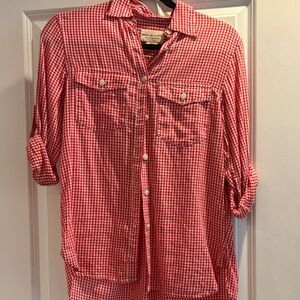 Denim & Supply Ralph Lauren Red Gingham Shirt